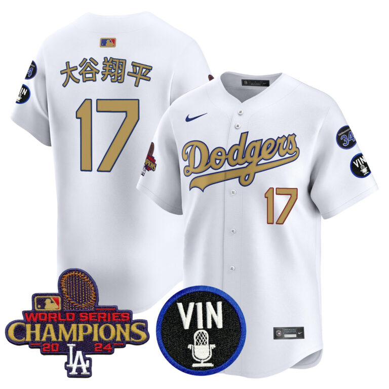 Men Los Angeles Dodgers #17 Ohtani white Sakura Edition Nike MLB 2025Jersey style2->los angeles dodgers->MLB Jersey